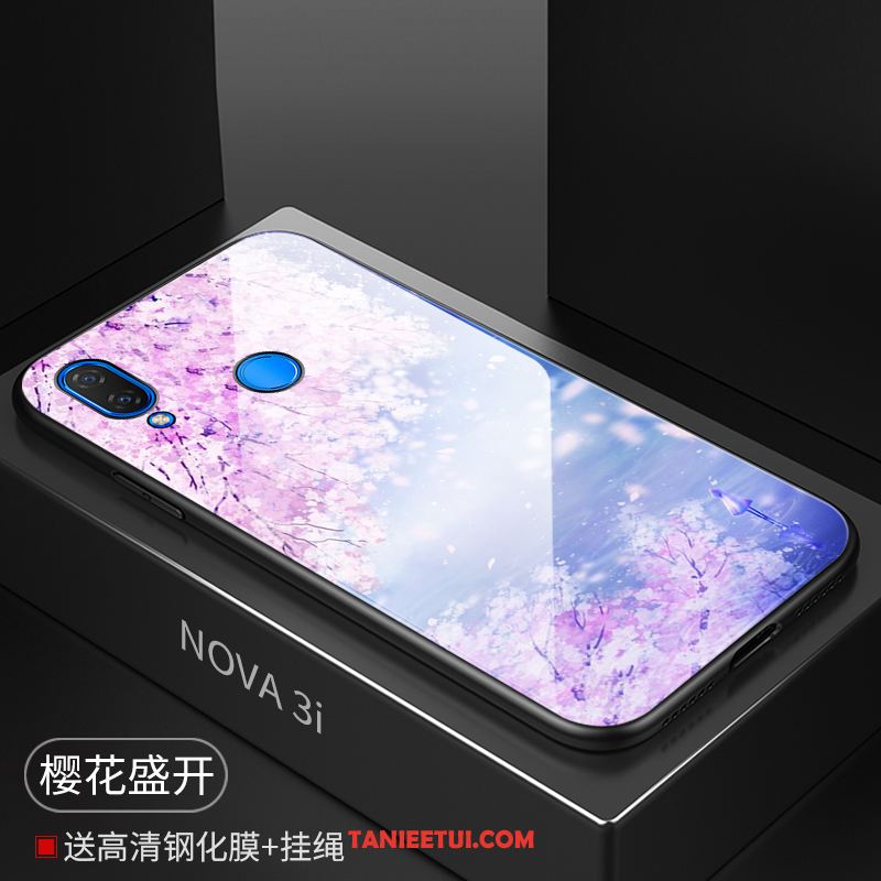 Etui Huawei Nova 3i Miękki Ochraniacz Telefon Komórkowy, Obudowa Huawei Nova 3i Purpurowy All Inclusive Nubuku