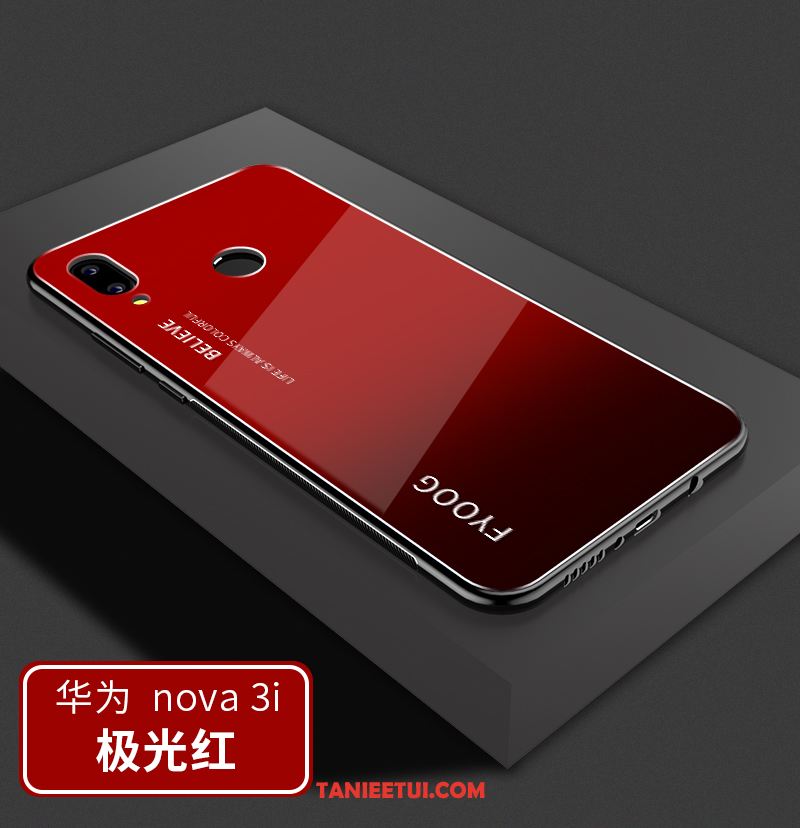 Etui Huawei Nova 3i Osobowość Ochraniacz Czerwony, Obudowa Huawei Nova 3i Kreatywne Silikonowe Wiatr
