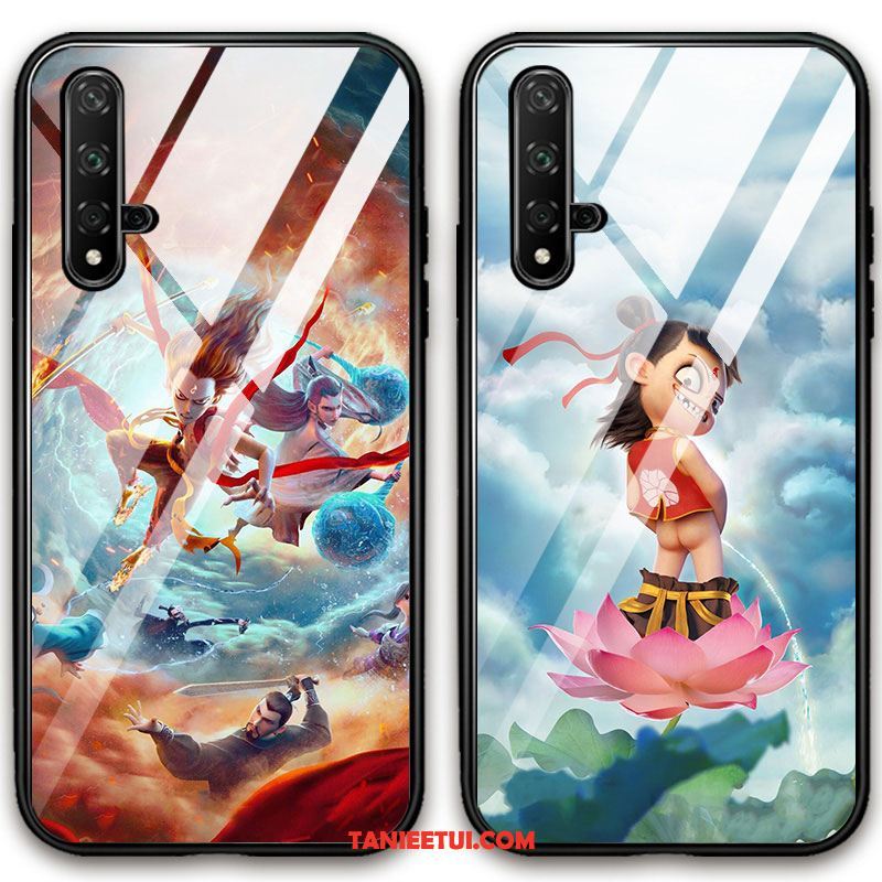 Etui Huawei Nova 5t Anti-fall Szkło Cienka, Obudowa Huawei Nova 5t Dostosowane Telefon Komórkowy Niebieski