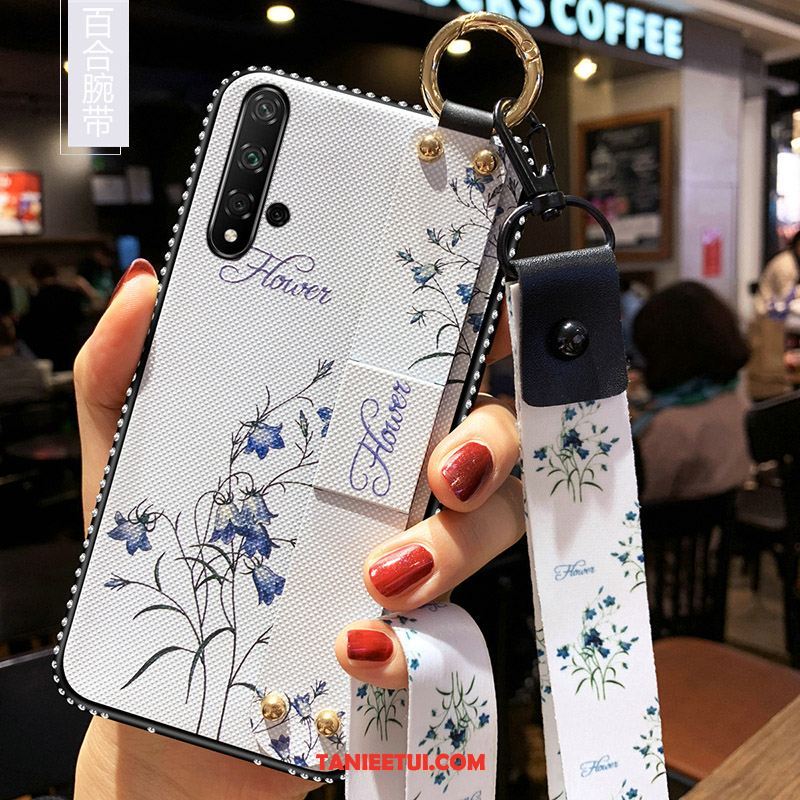 Etui Huawei Nova 5t Ochraniacz Biały Kreatywne, Obudowa Huawei Nova 5t Silikonowe Anti-fall Telefon Komórkowy