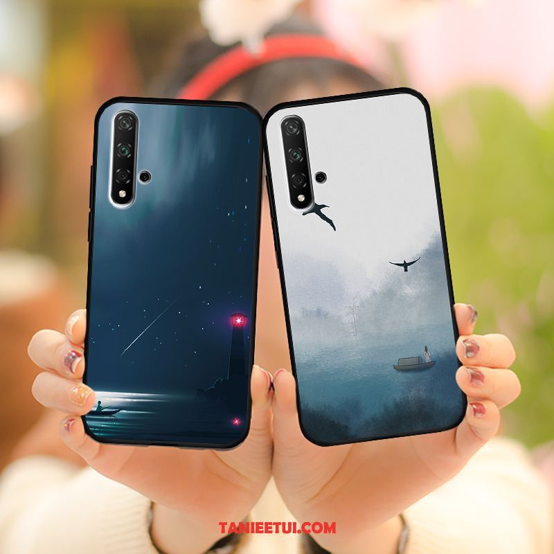 Etui Huawei Nova 5t Telefon Komórkowy Silikonowe Ochraniacz, Pokrowce Huawei Nova 5t Niebieski