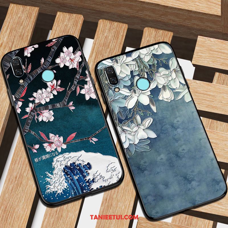 Etui Huawei P Smart 2019 Niebieski Ochraniacz Telefon Komórkowy, Pokrowce Huawei P Smart 2019 All Inclusive Dostosowane Nubuku