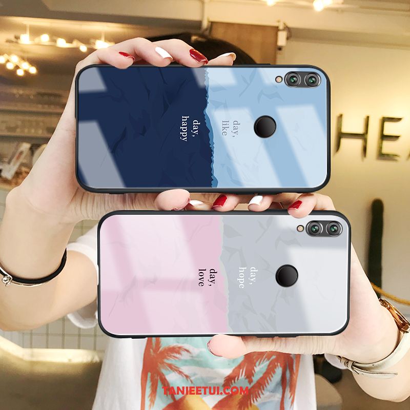 Etui Huawei P Smart 2019 Zakochani Anti-fall Młodzież, Pokrowce Huawei P Smart 2019 Niebieski Kreatywne Telefon Komórkowy