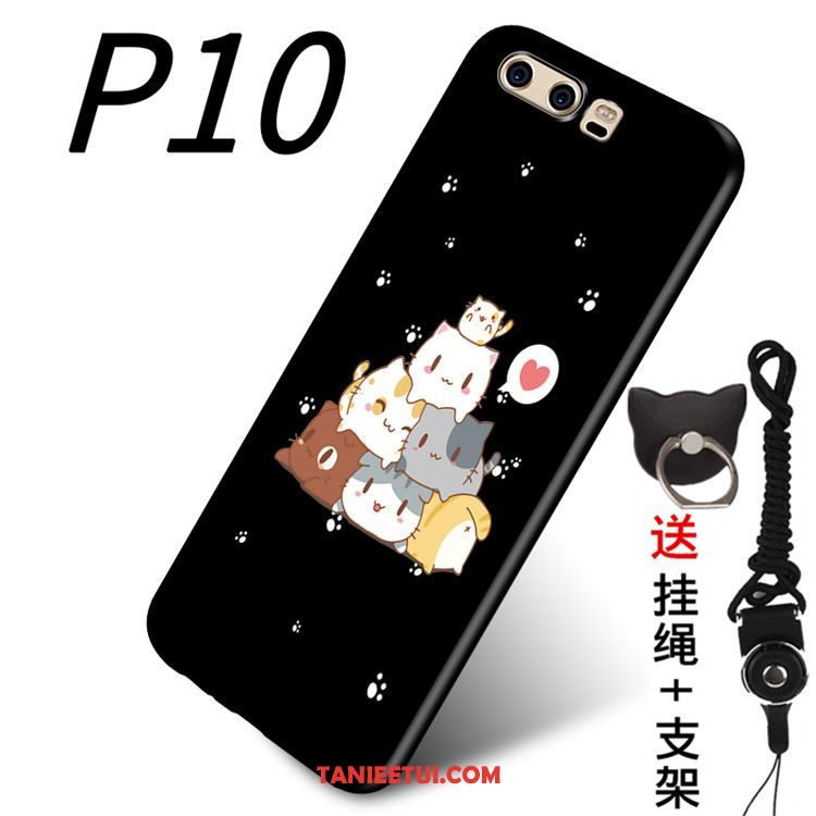 Etui Huawei P10 Czarny Anti-fall Telefon Komórkowy, Futerał Huawei P10 Ring