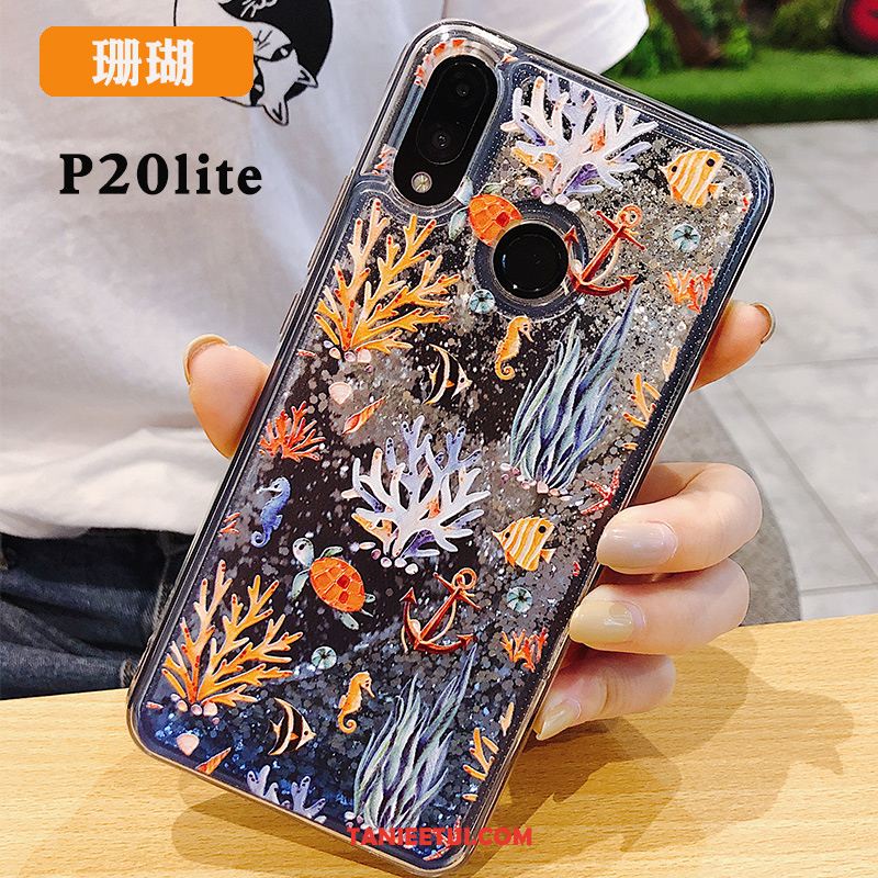 Etui Huawei P20 Lite Telefon Komórkowy All Inclusive Kreatywne, Pokrowce Huawei P20 Lite Quicksand Kolor Nowy