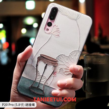 Etui Huawei P20 Pro Anti-fall Telefon Komórkowy Miękki, Pokrowce Huawei P20 Pro Silikonowe Beige