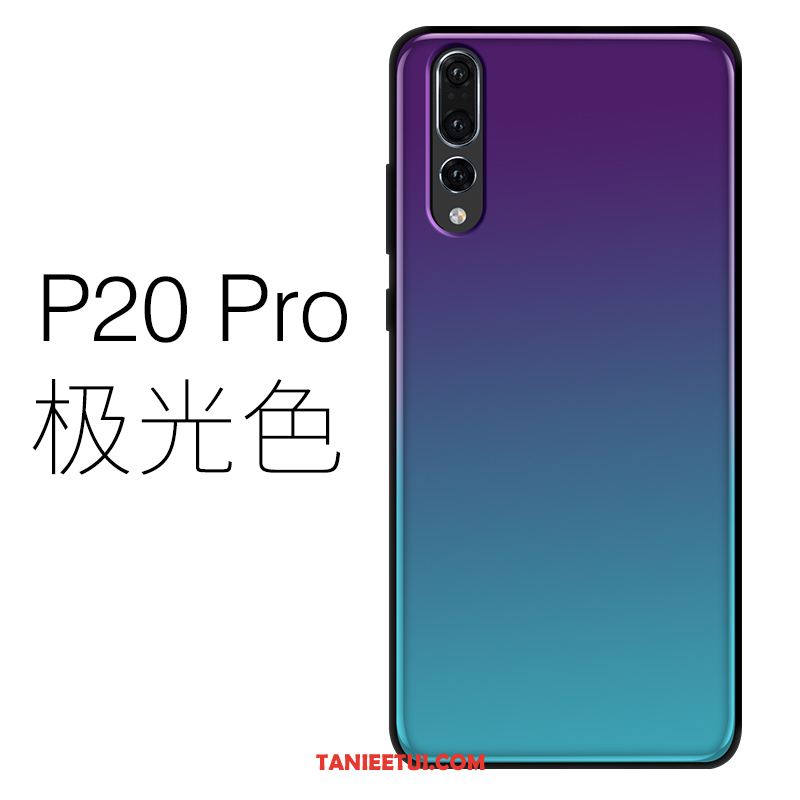 Etui Huawei P20 Pro Purpurowy Szkło Cienkie, Pokrowce Huawei P20 Pro Telefon Komórkowy Silikonowe