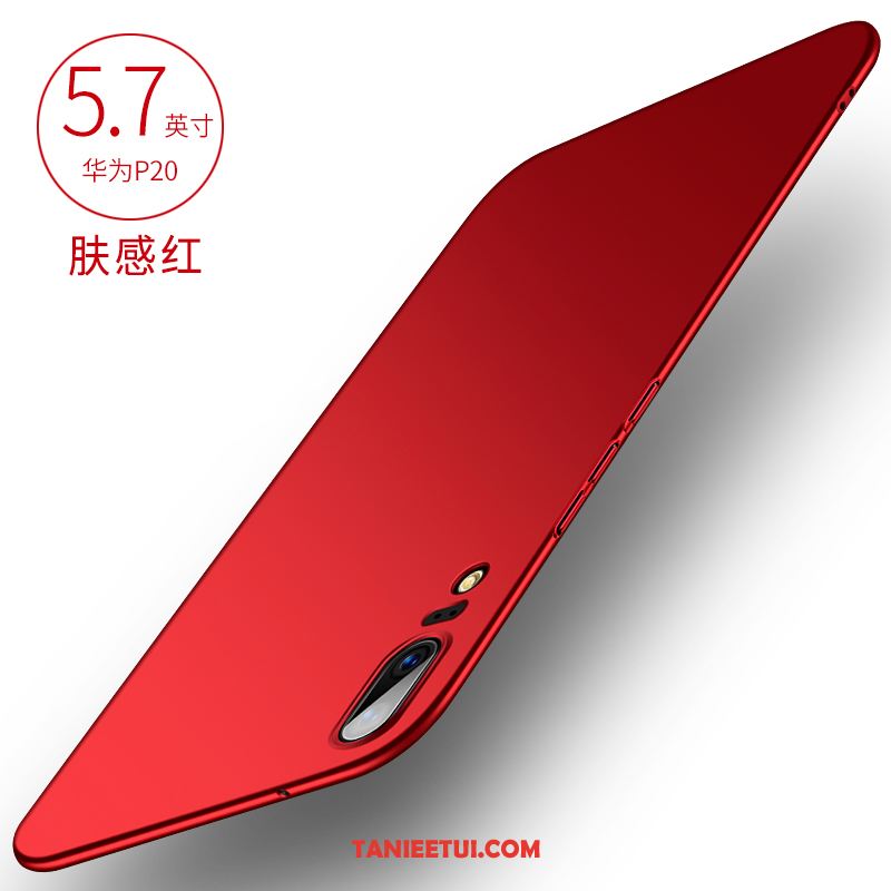 Etui Huawei P20 Telefon Komórkowy Nowy Czerwony, Obudowa Huawei P20 All Inclusive Czarny Wysoki Koniec