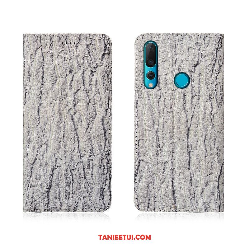 Etui Huawei P30 Lite Skórzany Futerał Prawdziwa Skóra Klapa, Obudowa Huawei P30 Lite Telefon Komórkowy Silikonowe All Inclusive