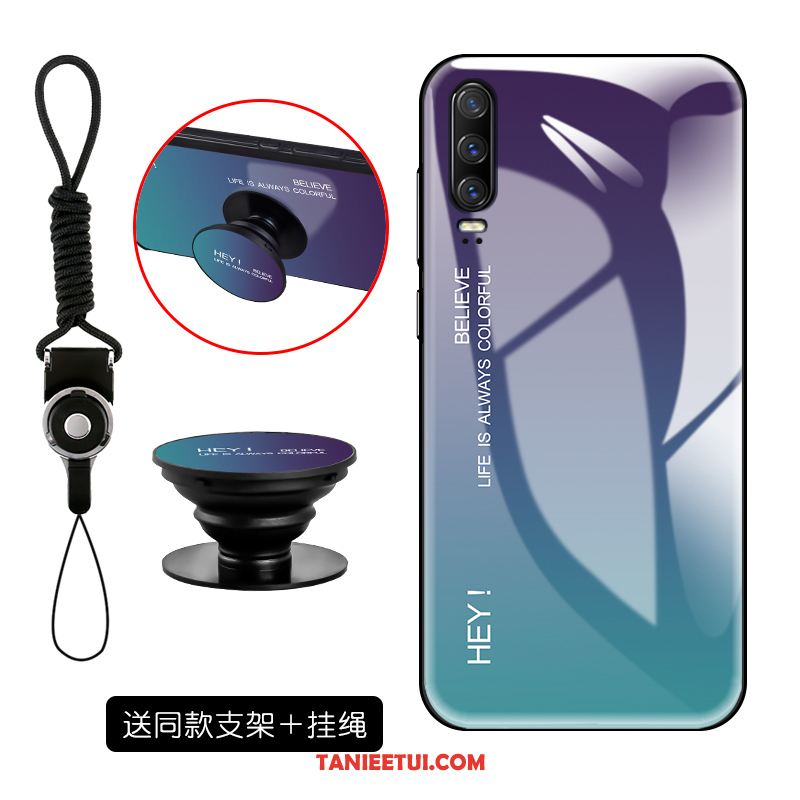 Etui Huawei P30 Lustro Moda Miękki, Obudowa Huawei P30 Telefon Komórkowy Anti-fall Czerwony Netto