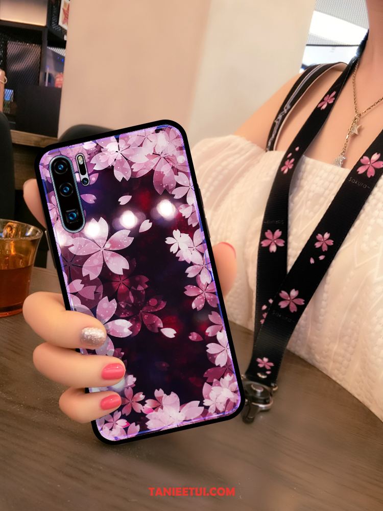 Etui Huawei P30 Pro Kreatywne Fioletowy Nowy, Futerał Huawei P30 Pro Moda Miękki Telefon Komórkowy