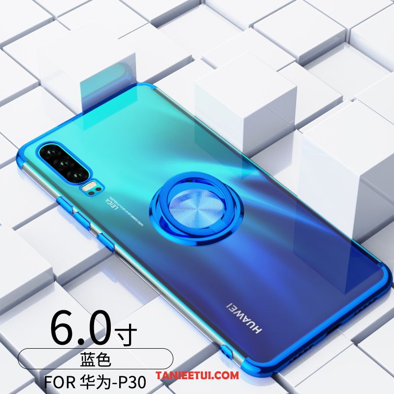 Etui Huawei P30 Przezroczysty Tendencja Telefon Komórkowy, Pokrowce Huawei P30 Ring Cienkie All Inclusive