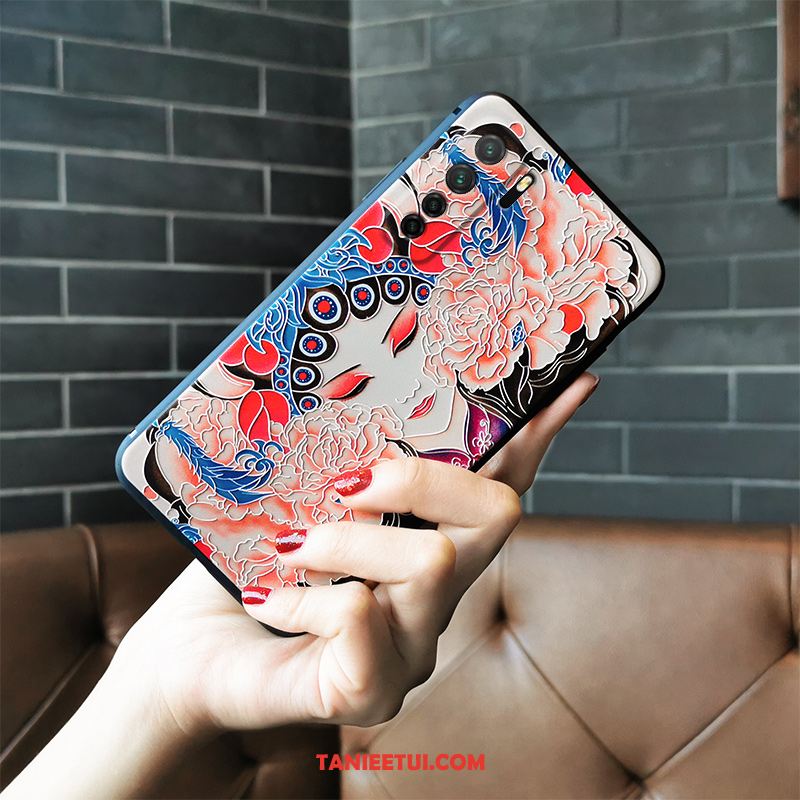 Etui Huawei P40 Lite 5g Osobowość Tendencja Chiński Styl, Obudowa Huawei P40 Lite 5g Hua Dan Silikonowe All Inclusive