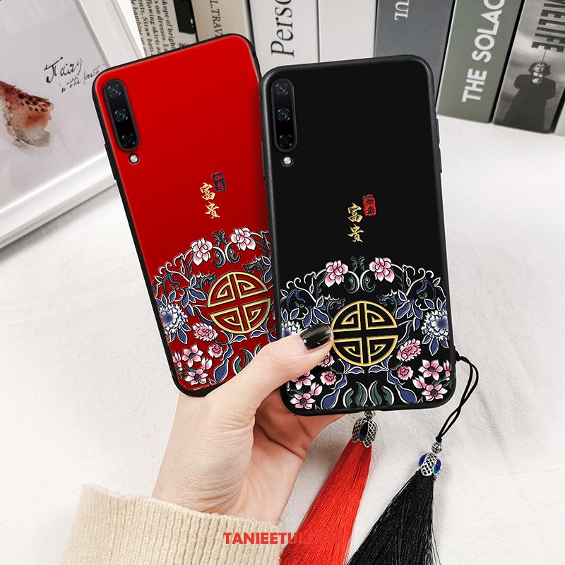 Etui Huawei P40 Lite E Tendencja All Inclusive Vintage, Pokrowce Huawei P40 Lite E Osobowość Czarny Telefon Komórkowy