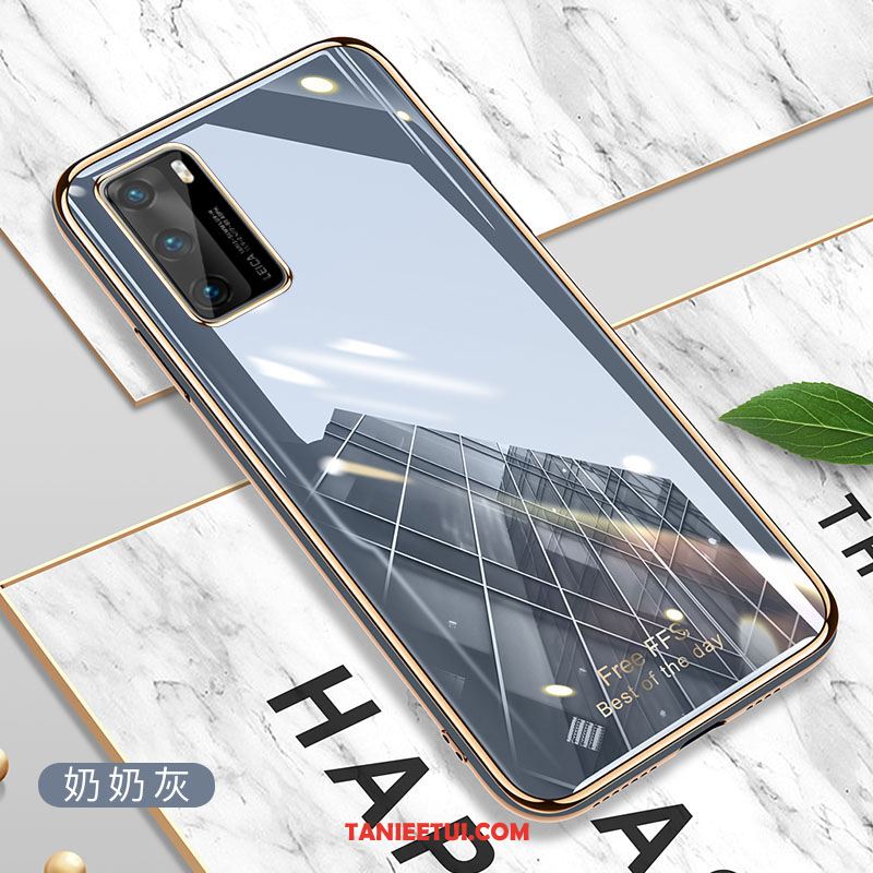 Etui Huawei P40 Ochraniacz Nowy All Inclusive, Obudowa Huawei P40 Silikonowe Proste Czerwony Netto