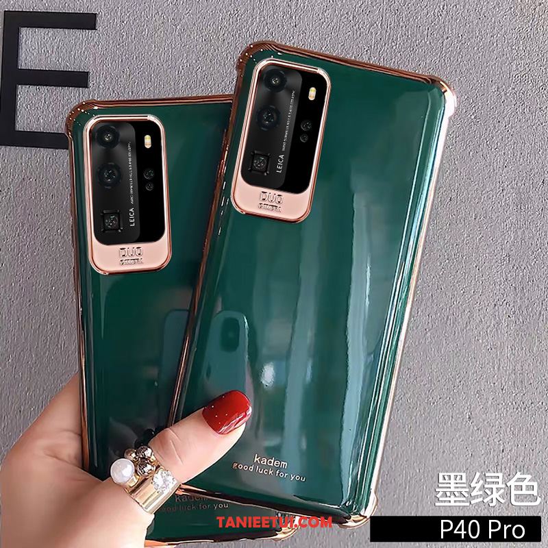 Etui Huawei P40 Pro All Inclusive Telefon Komórkowy Czerwony Netto, Obudowa Huawei P40 Pro Modna Marka Anti-fall Osobowość