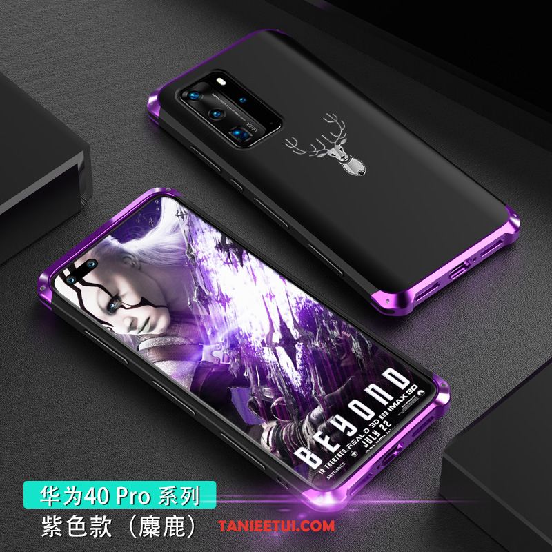 Etui Huawei P40 Pro Telefon Komórkowy Metal All Inclusive, Futerał Huawei P40 Pro Wysoki Koniec Nubuku Kreatywne