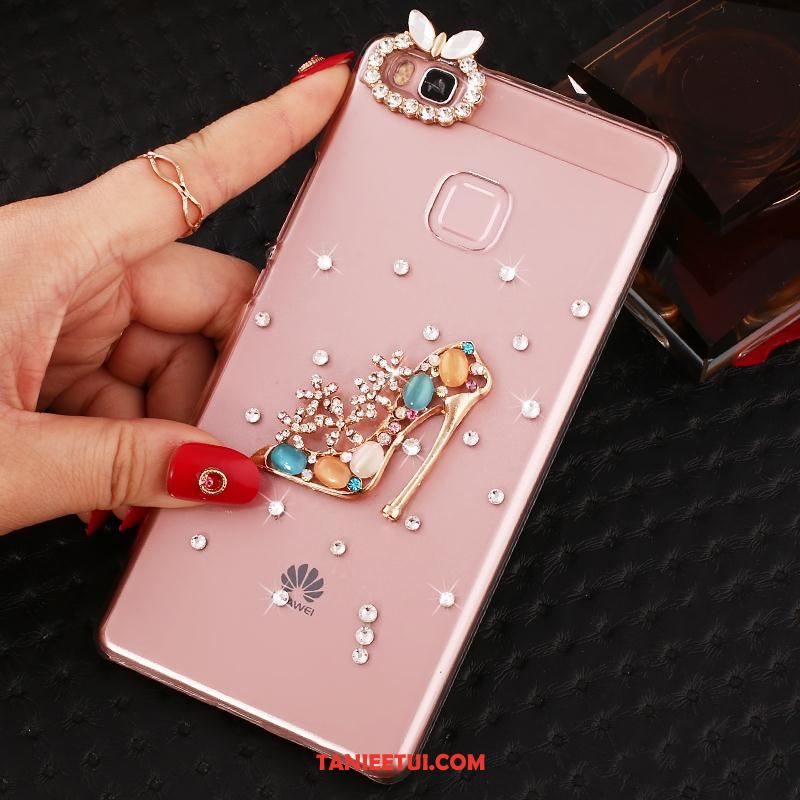 Etui Huawei P9 Lite Telefon Komórkowy Ochraniacz Rhinestone, Pokrowce Huawei P9 Lite Przezroczysty Młodzież