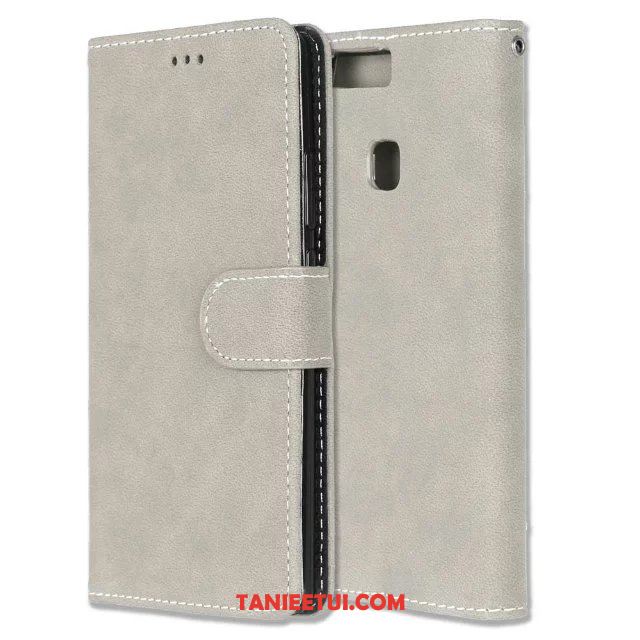 Etui Huawei P9 Plus Klapa Portfel All Inclusive, Futerał Huawei P9 Plus Tendencja Wspornik Telefon Komórkowy Beige