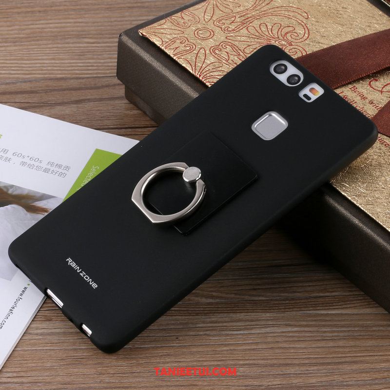 Etui Huawei P9 Plus Ochraniacz Silikonowe Nubuku, Pokrowce Huawei P9 Plus Telefon Komórkowy Anti-fall Ring