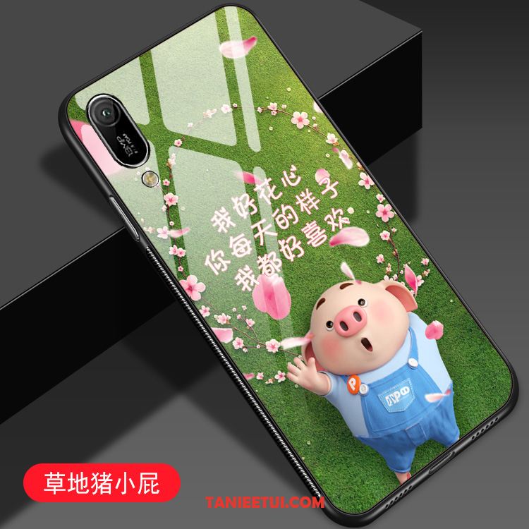 Etui Huawei Y6 2019 Czerwony Netto Szkło Zakochani, Pokrowce Huawei Y6 2019 Zielony Ochraniacz Super