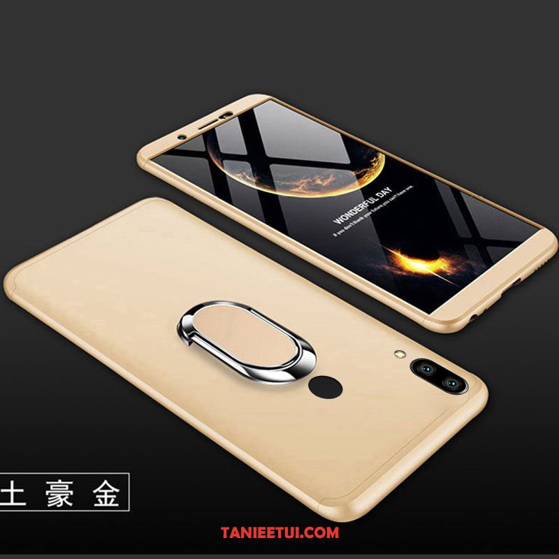 Etui Huawei Y7 2019 Moda Telefon Komórkowy Tendencja, Futerał Huawei Y7 2019 Złoto Nubuku Trudno