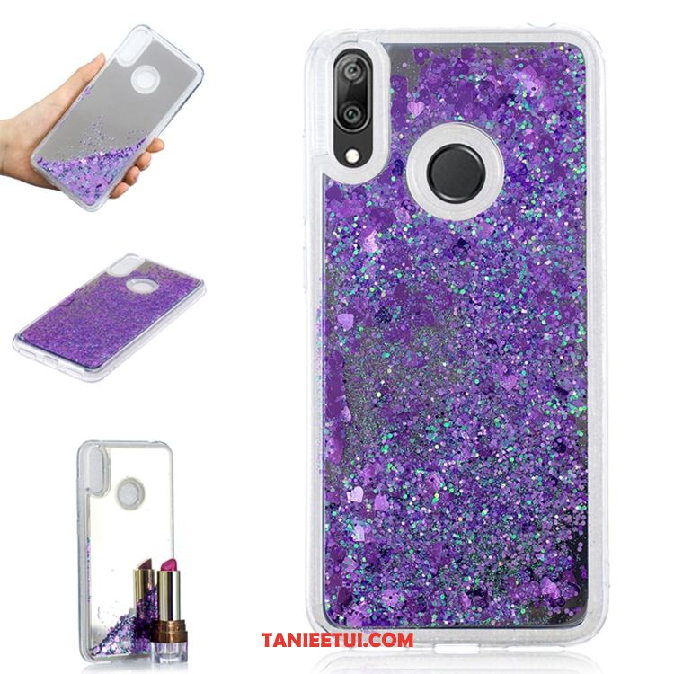 Etui Huawei Y7 2019 Quicksand Purpurowy Telefon Komórkowy, Obudowa Huawei Y7 2019 Tendencja