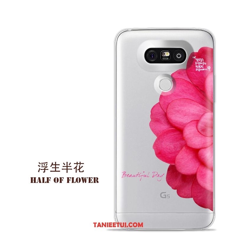 Etui Lg G5 Miękki Różowe Kreatywne, Obudowa Lg G5 Silikonowe Telefon Komórkowy Proste