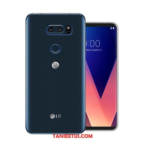 Etui Lg V30 Telefon Komórkowy Czarny Cienkie, Futerał Lg V30 All Inclusive Anti-fall Miękki