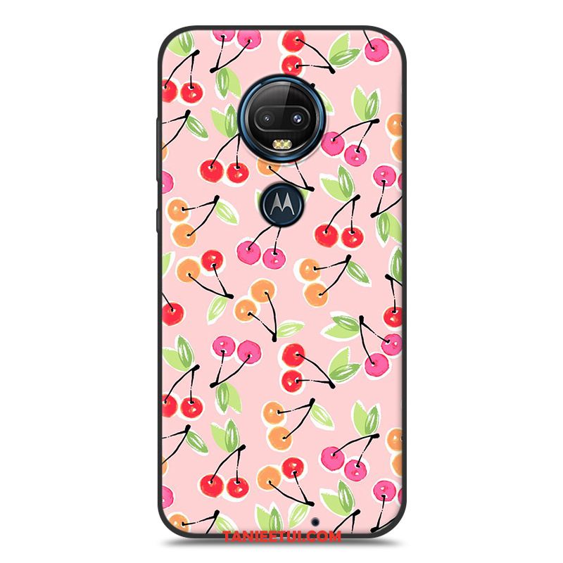 Etui Moto G7 Plus Telefon Komórkowy Nubuku Czarny, Pokrowce Moto G7 Plus All Inclusive Kolor Ochraniacz