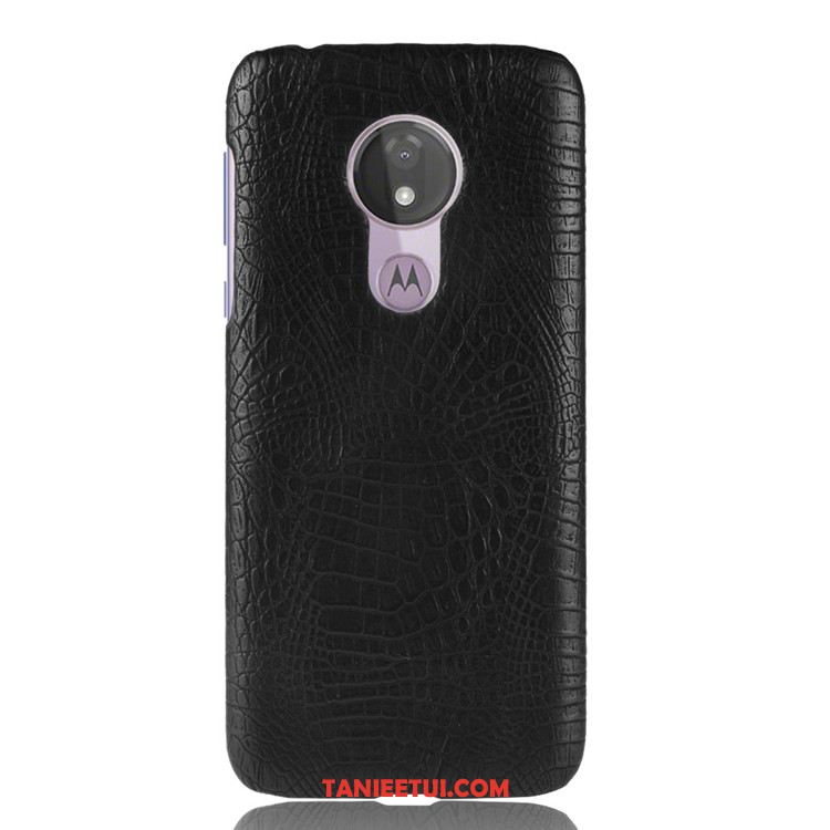 Etui Moto G7 Power Ochraniacz Trudno Torby, Obudowa Moto G7 Power Nubuku Czarny Anti-fall