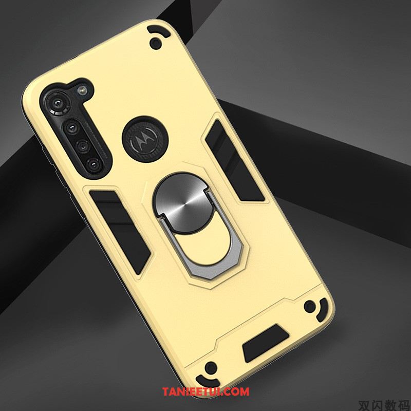 Etui Moto G8 Power Tendencja Żółty Proste, Pokrowce Moto G8 Power Telefon Komórkowy Anti-fall Ochraniacz