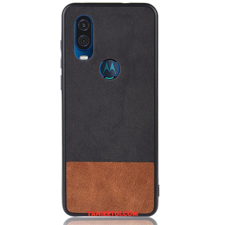 Etui Motorola One Vision Telefon Komórkowy All Inclusive Czarny, Pokrowce Motorola One Vision Anti-fall Mieszane Kolory Ochraniacz