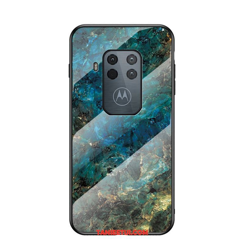 Etui Motorola One Zoom Czerwony Netto Tendencja Niebieski, Futerał Motorola One Zoom Duży Anti-fall All Inclusive