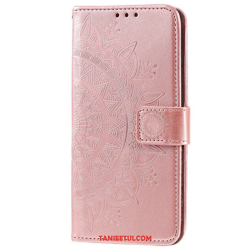 Etui Na Telefon Pokrowce do Realme C35 z Łańcuch Paskowata Mandala
