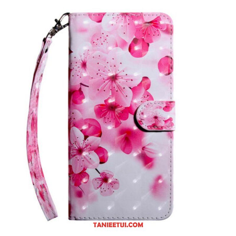 Etui Na Telefon Pokrowce do Samsung Galaxy S21 5G Różowe Kwiaty