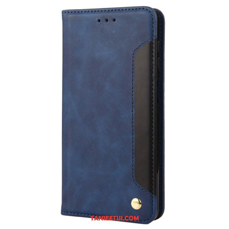 Etui Na Telefon do Google Pixel 6A Etui Folio Podpis Dwukolorowy