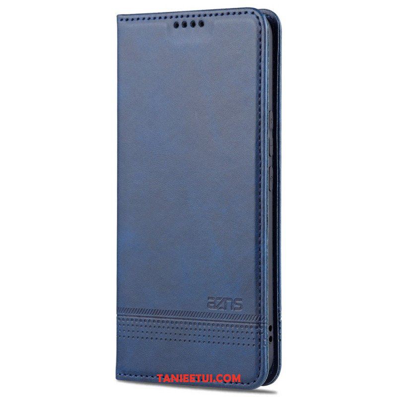 Etui Na Telefon do Honor 50 Etui Folio Stylizacja Skóry Azns