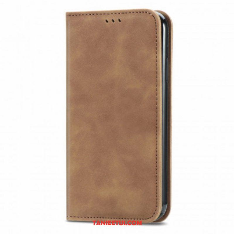 Etui Na Telefon do Oppo A54 5G / A74 5G Etui Folio Dotyk Skóry