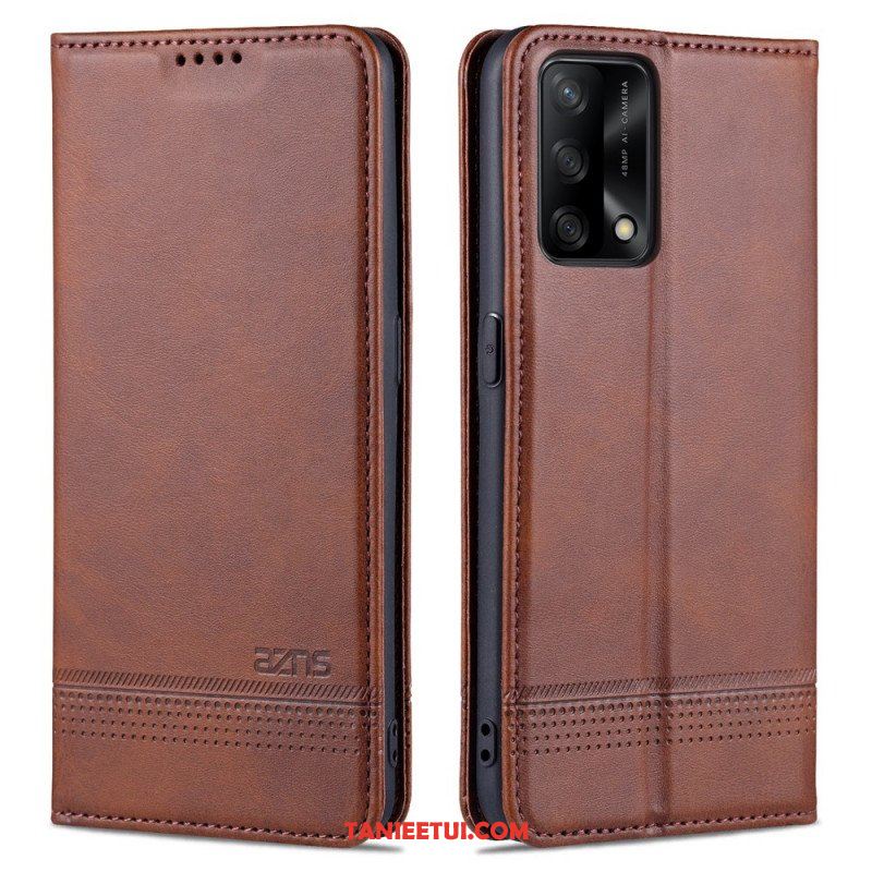 Etui Na Telefon do Oppo A74 4G Etui Folio Sztuczna Skóra Azns