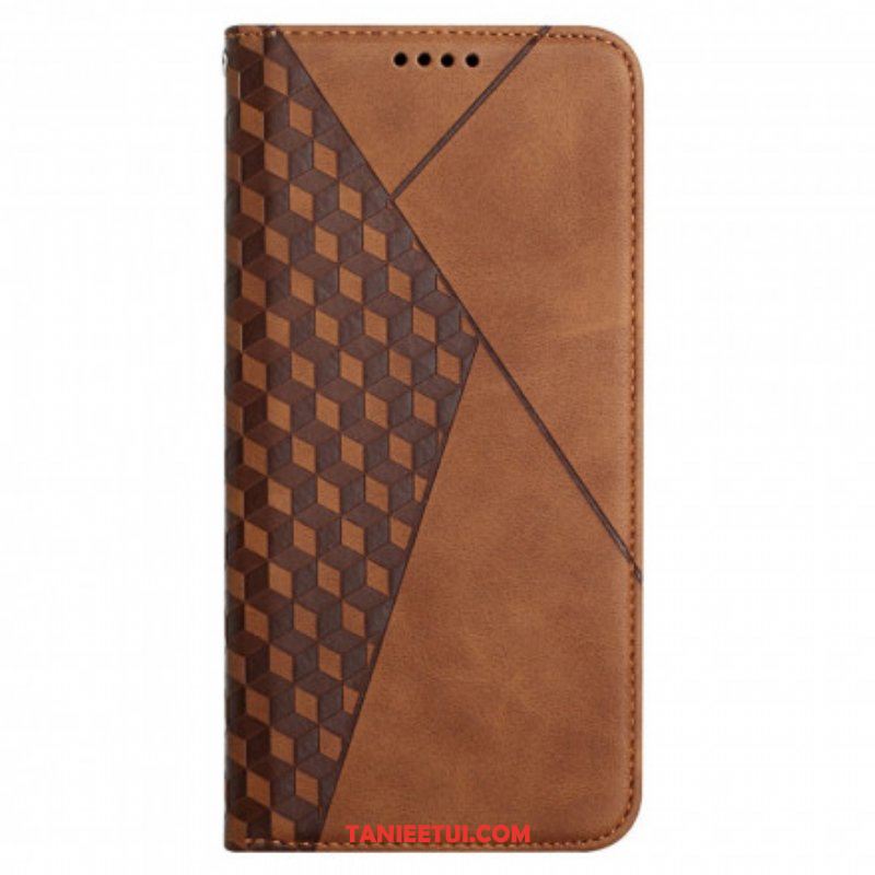 Etui Na Telefon do Oppo A94 5G Etui Folio Dotyk Skóry W Stylu Sześciennym