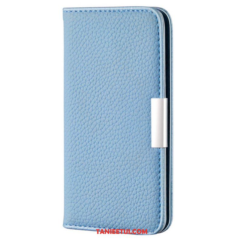 Etui Na Telefon do Samsung Galaxy A13 5G / A04s Etui Folio Liczi Ze Sztucznej Skóry Ultra Szykowny