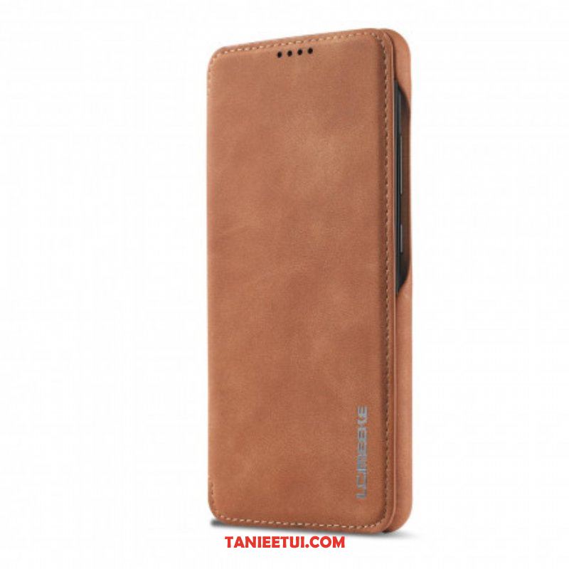 Etui Na Telefon do Samsung Galaxy A52 4G / A52 5G / A52s 5G Etui Folio Lc.imeeke Efekt Skóry