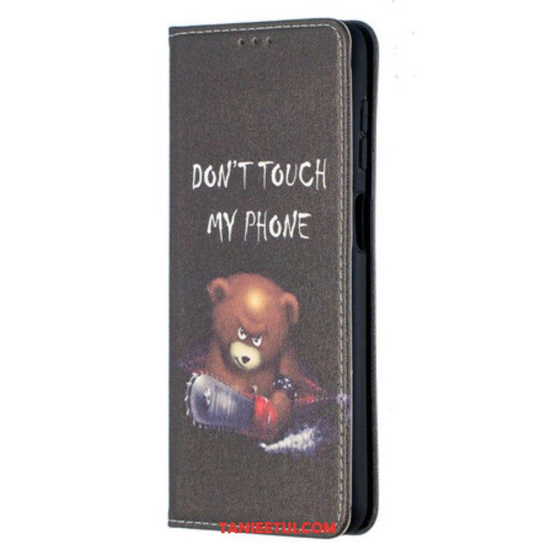 Etui Na Telefon do Samsung Galaxy M12 / A12 Etui Folio Niebezpieczny Niedźwiedź