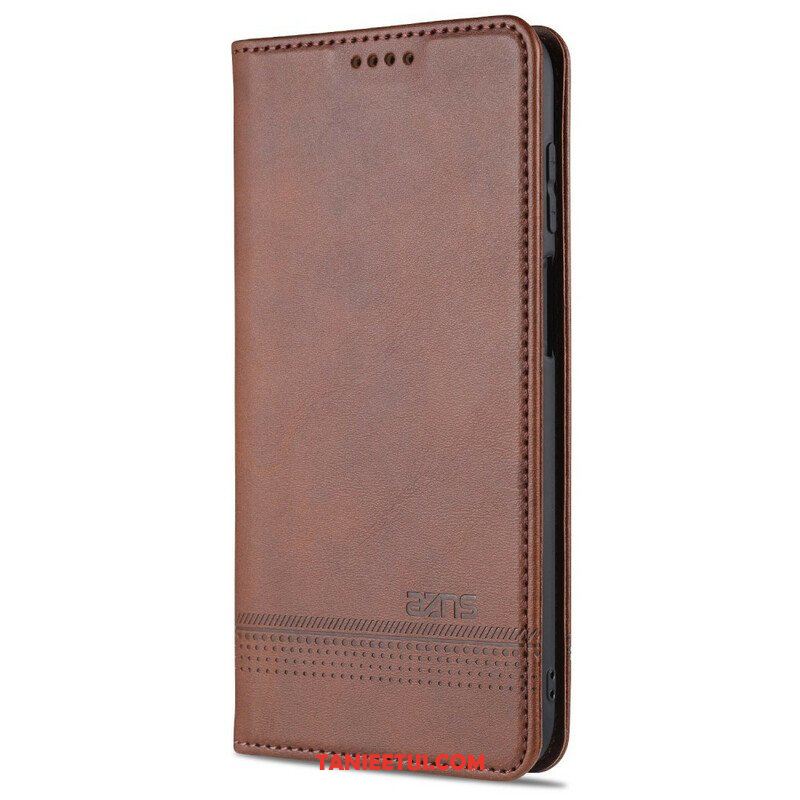 Etui Na Telefon do Samsung Galaxy M51 Etui Folio Stylizacja Skóry Azns