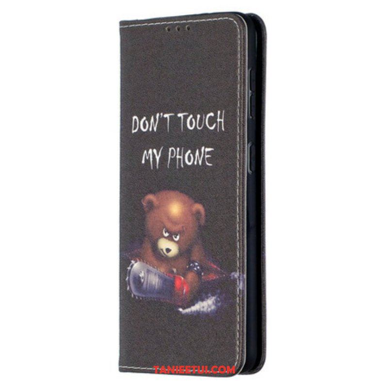 Etui Na Telefon do Samsung Galaxy S21 5G Etui Folio Niebezpieczny Niedźwiedź