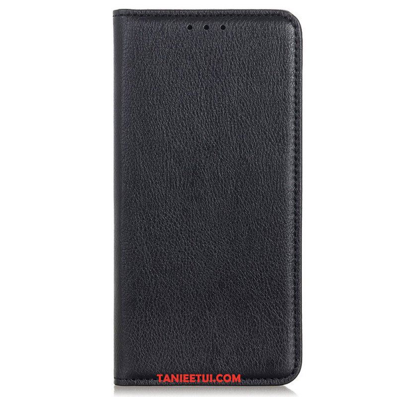 Etui Na Telefon do Samsung Galaxy S22 Ultra 5G Etui Folio Elegancka Dwoina Skóry Liczi