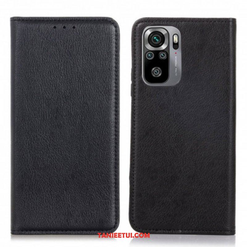 Etui Na Telefon do Xiaomi Redmi Note 10 / 10S Etui Folio Skóra Dwoinowa Liczi