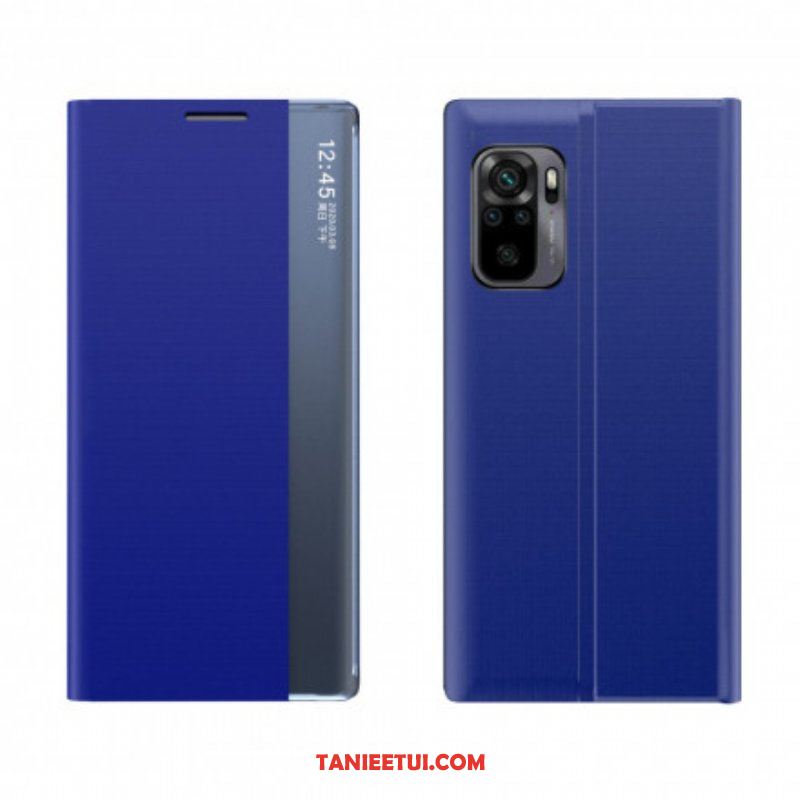 Etui Na Telefon do Xiaomi Redmi Note 10 / 10S Teksturowana Sztuczna Skóra