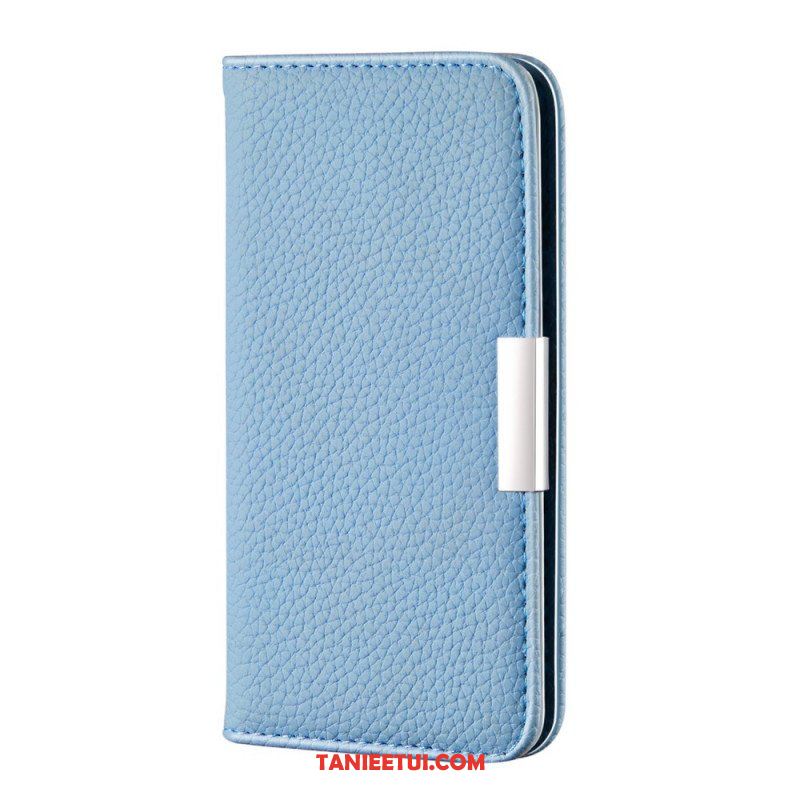 Etui Na Telefon do Xiaomi Redmi Note 10 Pro Etui Folio Liczi Ze Sztucznej Skóry Ultra Szykowny